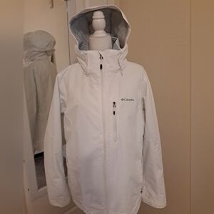Columbia Ski Jacket White Size XL Excellent Condition